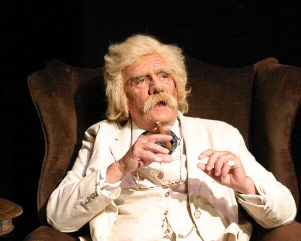 Local actor keeps Mark Twain's jokes alive - The Royal Gazette | Bermuda  News, Business, Sports, Events, & Community |