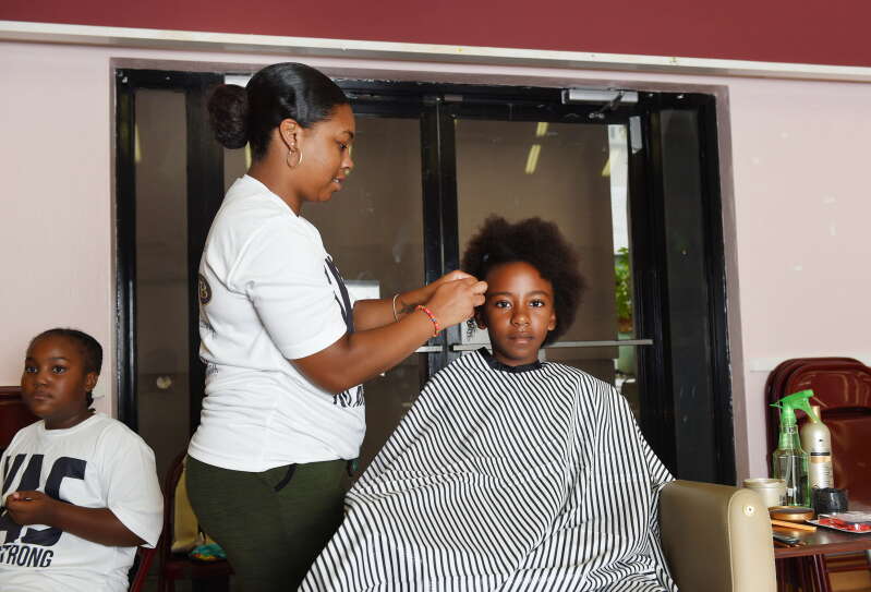 Alpha Phi Alpha Fraternity hosts second annual Back2School Haircut event –  News Journal