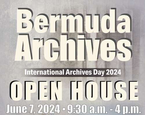 Bermuda Archives to hold open house this week - Vimarsana News
