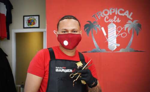 Tropical Cuts barbershop back and raring to go - The Royal ...