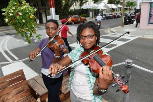 Sister act hits the streets - The Royal Gazette | Bermuda ...