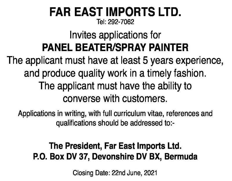 PANEL BEATER/SPRAY PAINTER