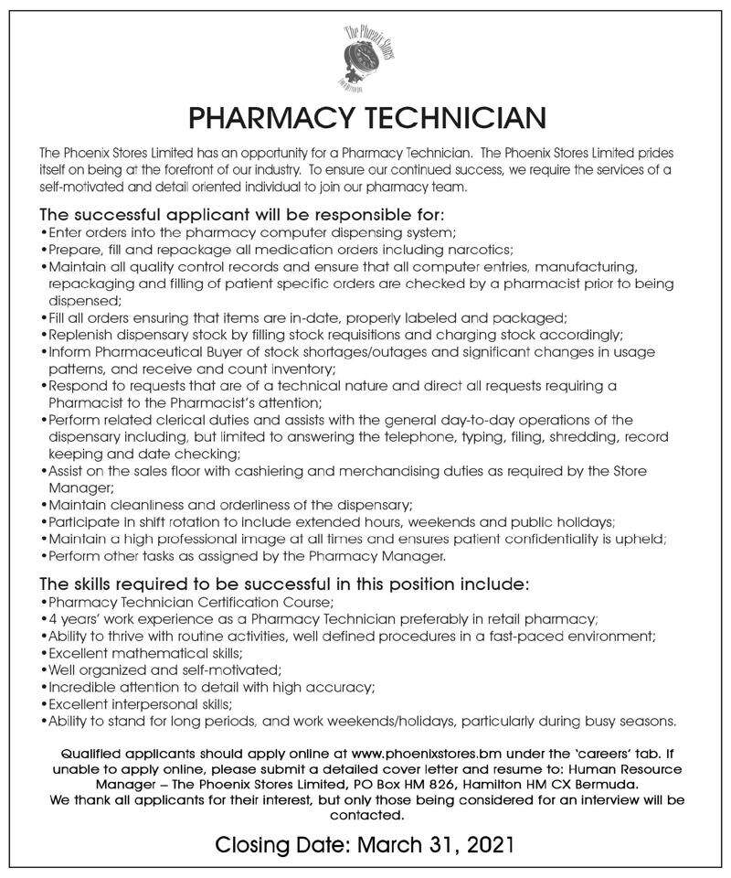 pharmacy technician essay