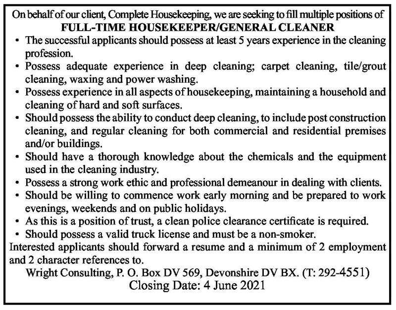 full-time-housekeeper-general-cleaner
