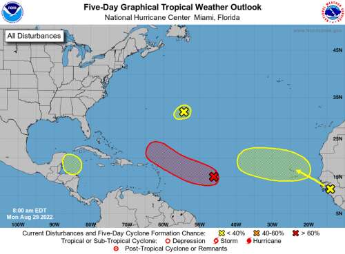 Meteorologists are keeping a close eye on possible Atlantic storms – The Royal Gazette