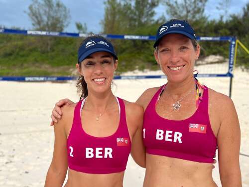 Bermuda’s beach volleyball stars face the pros in tour debuts – The Royal Gazette