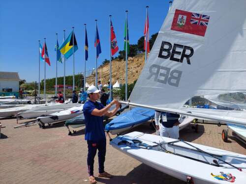 Bermuda sailors fight hard on day two of Pan Am Games - Royal Gazette