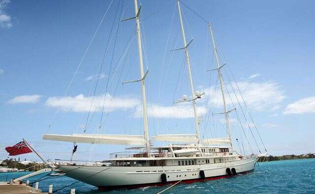 mega sailing yacht athena