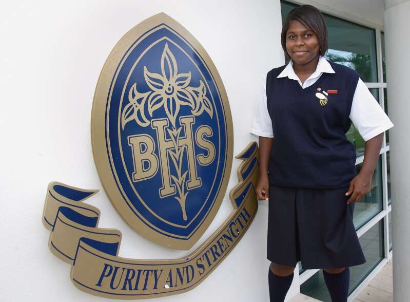 Continente Atticus digestión BHS' new head girl aims to address bullying and incorrect uniforms - The  Royal Gazette | Bermuda News, Business, Sports, Events, &amp; Community 