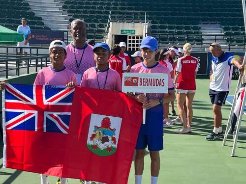El equipo mundial de tenis juvenil de Bermudas pierde ante República Dominicana – The Royal Gazette