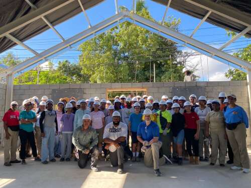 Youngsters help build church in Dominican Republic - Royal Gazette